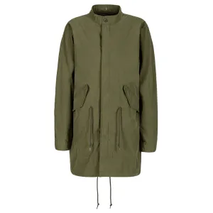 Alpha Industries Men's Olive Defender Fishtail Parka and Liner