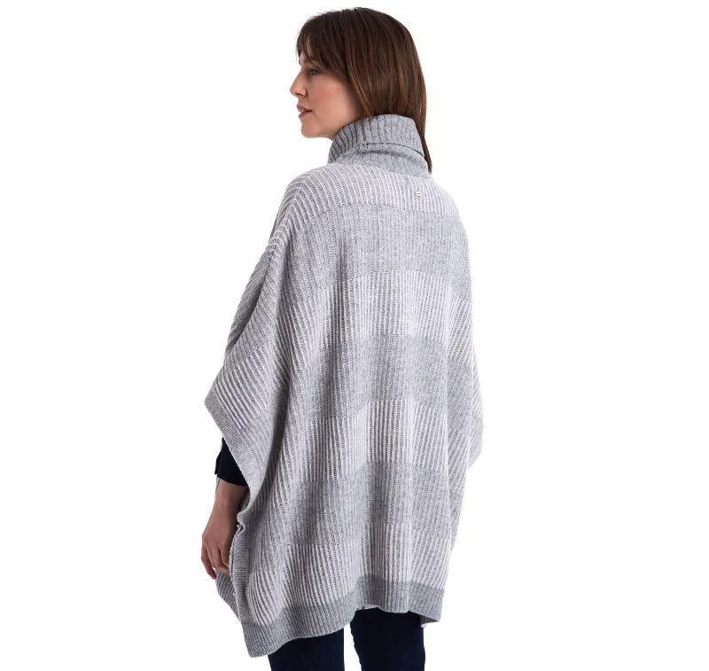 Barbour Rhona Ladies Cape - Grey Marl