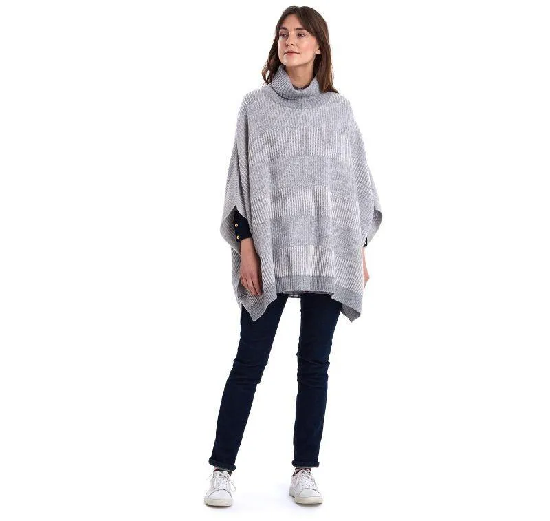 Barbour Rhona Ladies Cape - Grey Marl