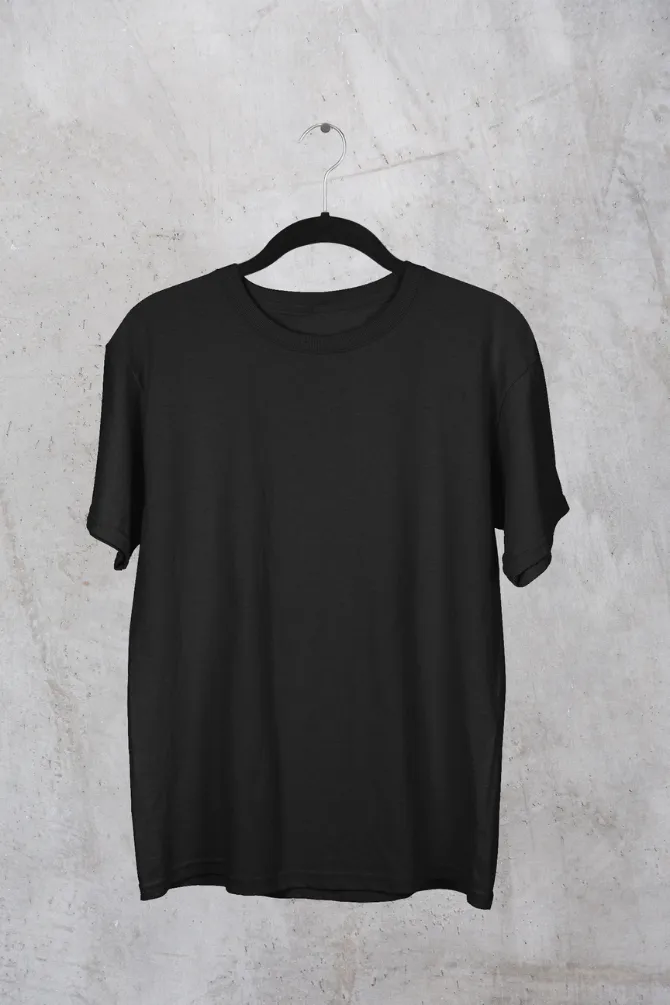 Black Oversized T-shirt for women