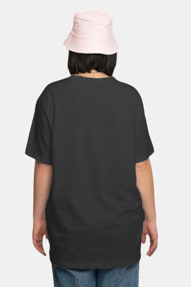 Black Oversized T-shirt for women