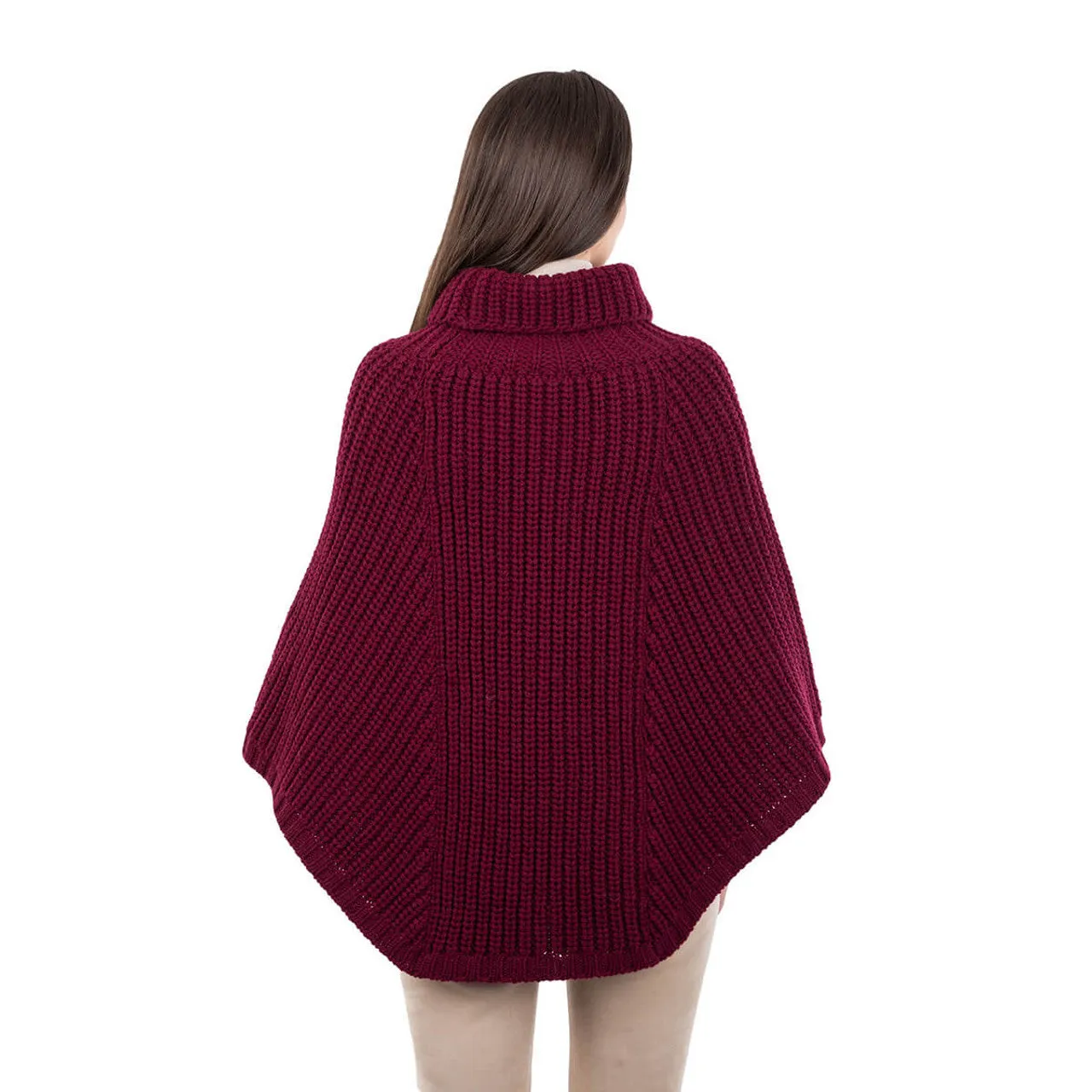 Cable Stitch Poncho