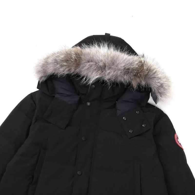 Canada Goose Black "Arctic" Down Jacket