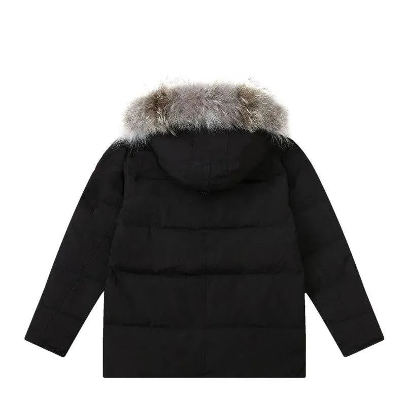 Canada Goose Black "Arctic" Down Jacket