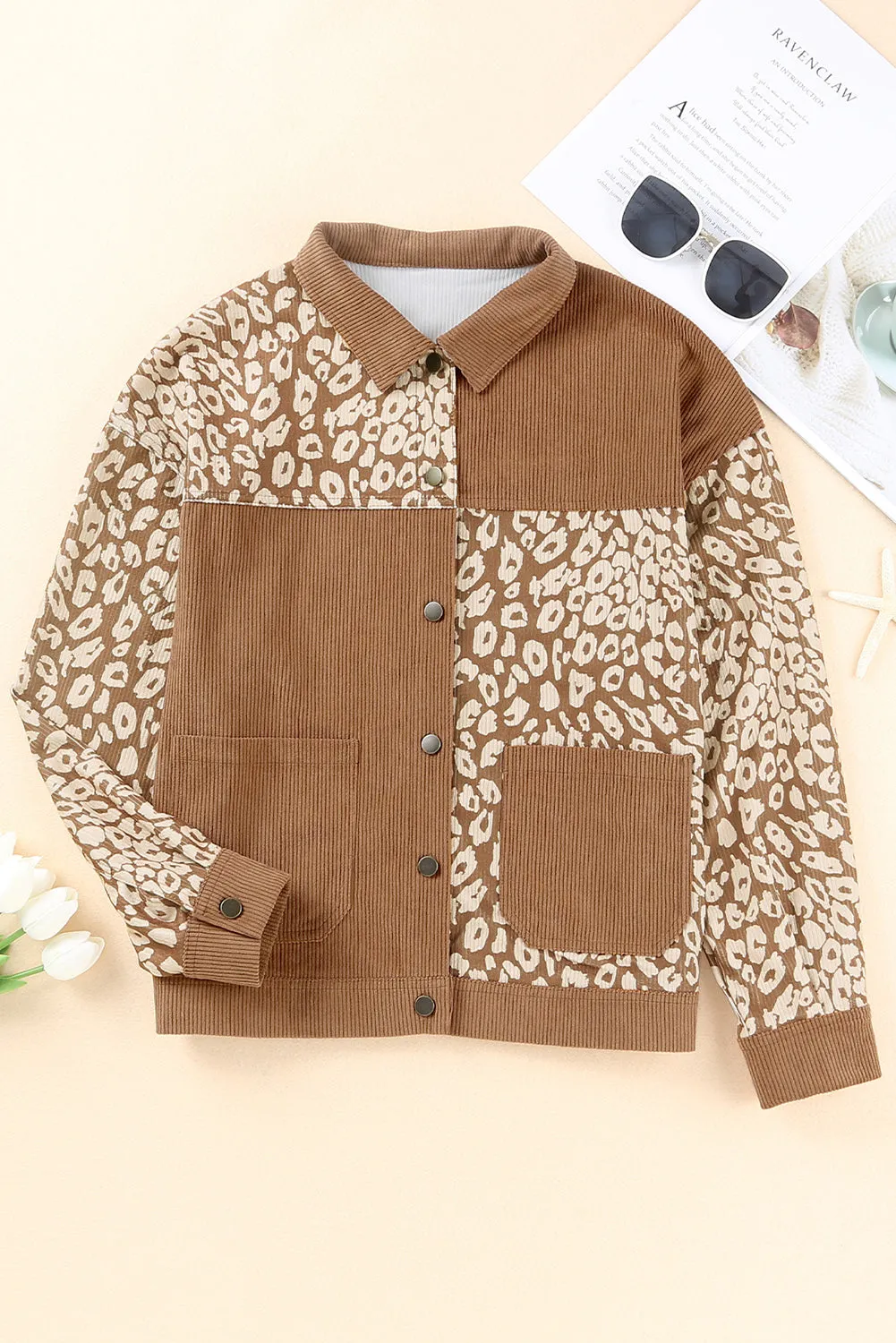 Corduroy Long Sleeve Jacket