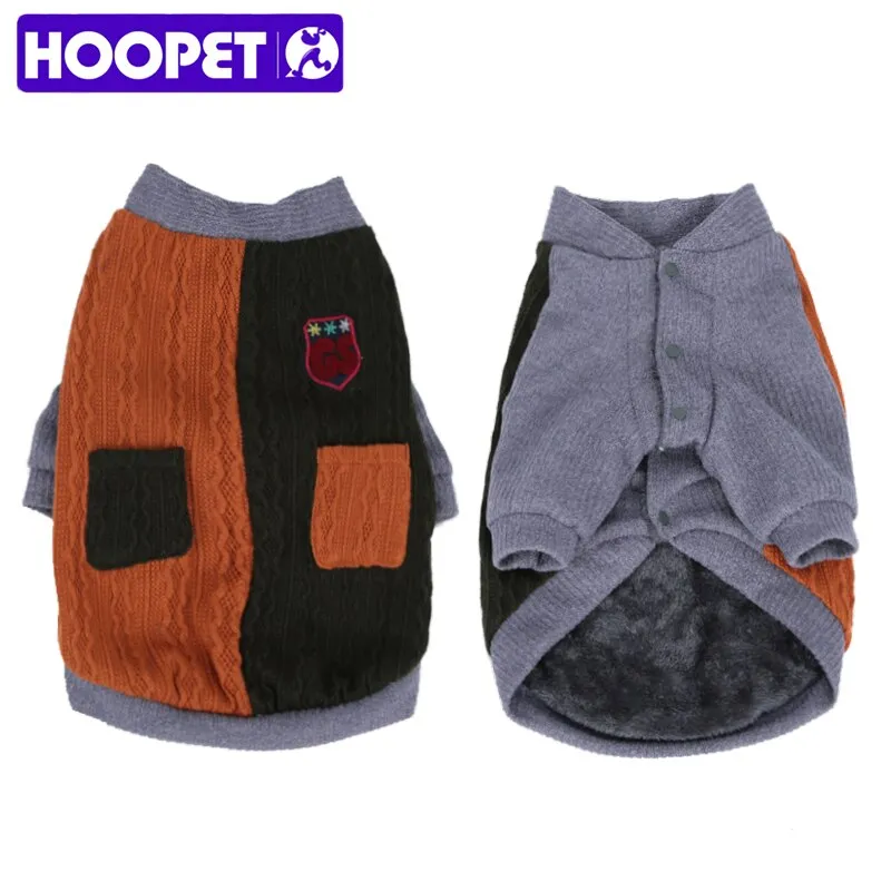 Cozy and Stylish: Dog Clothes Warm Sweater Jackets for Small and Big Dogs