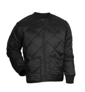 Elbeco Quilted Bomber Jacket - Black