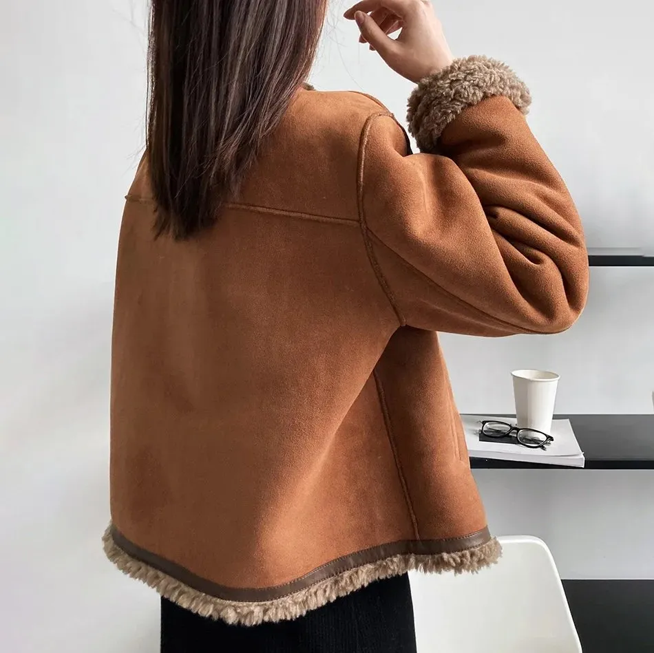 Faux Shearling Jacket