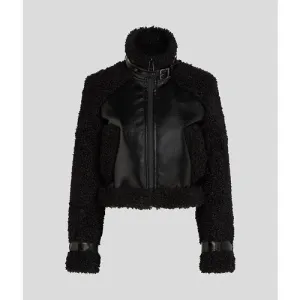 FAUX SHEARLING JACKET