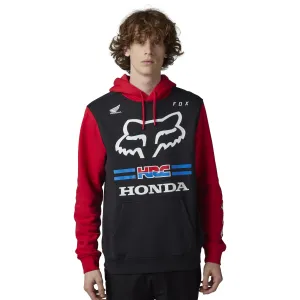 Fox Racing  Mens Honda Pullover Hoodie Sweatshirt Comfortable Warmth Flame Red