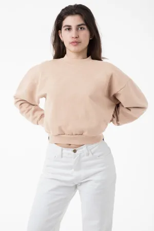 HF06 - Heavy Fleece Cropped Sweater (Garment Dye)