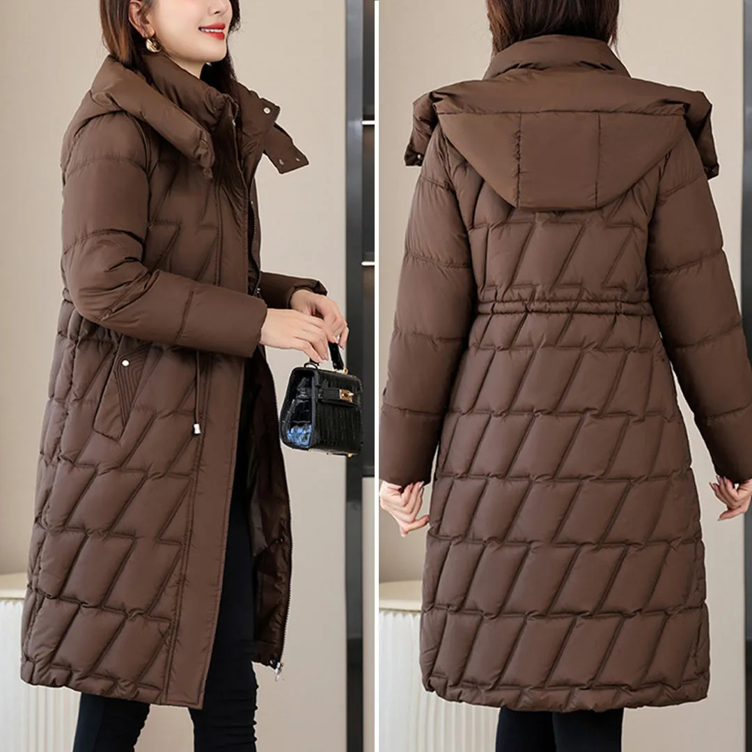 Julia - Long Quilted Jacket