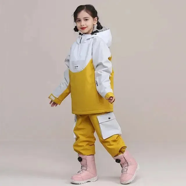 Kids Thermal Skiing Snow Jackets & Pants