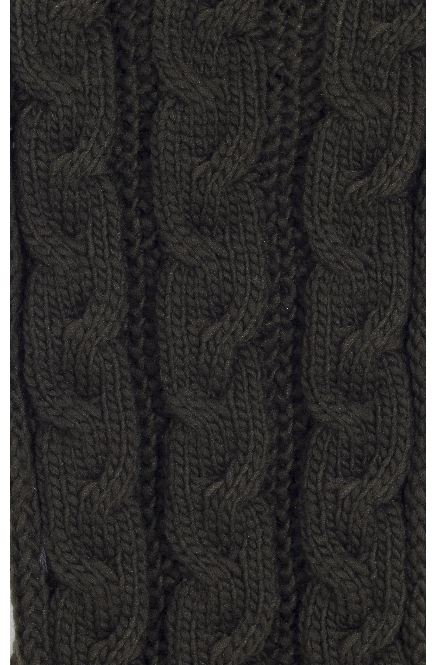 Knit Snood Olive Green