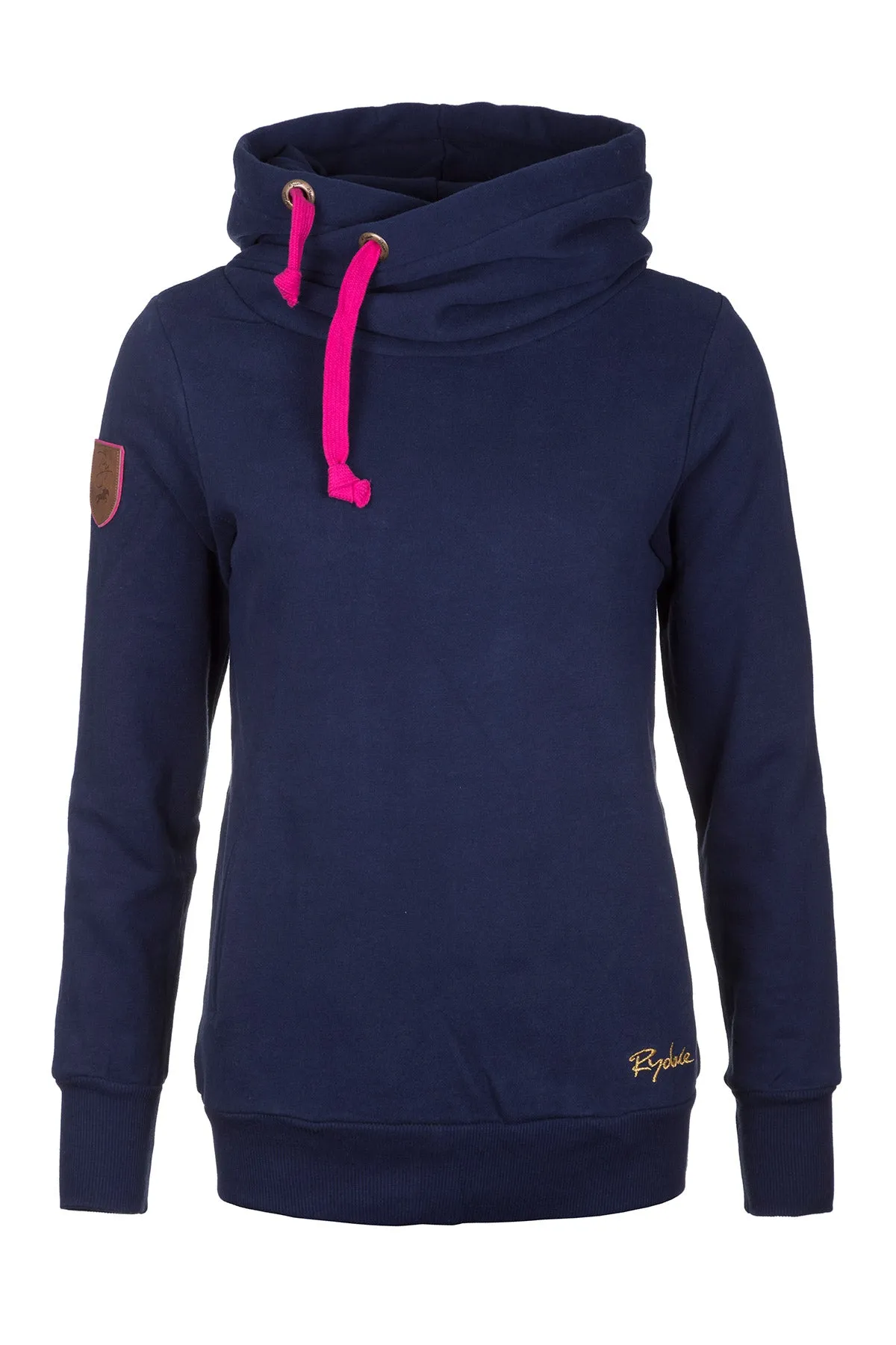 Ladies Cross Neck Hoody