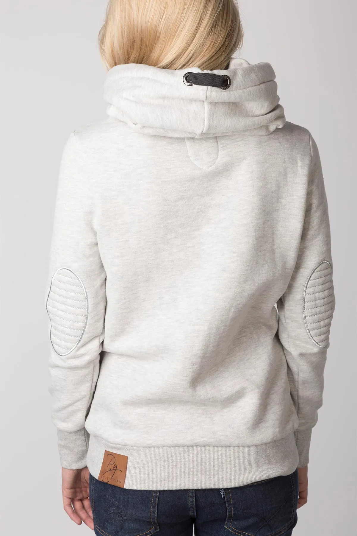 Ladies Cross Neck Hoody