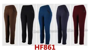 Ladies Fur Insulated Thermal Pants Wholesale