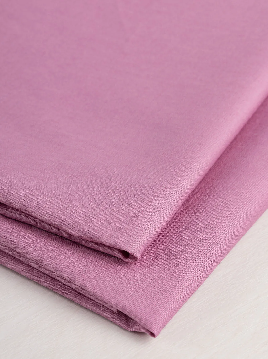 Lightweight Silky Cotton Poplin - Carnation