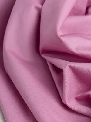 Lightweight Silky Cotton Poplin - Carnation