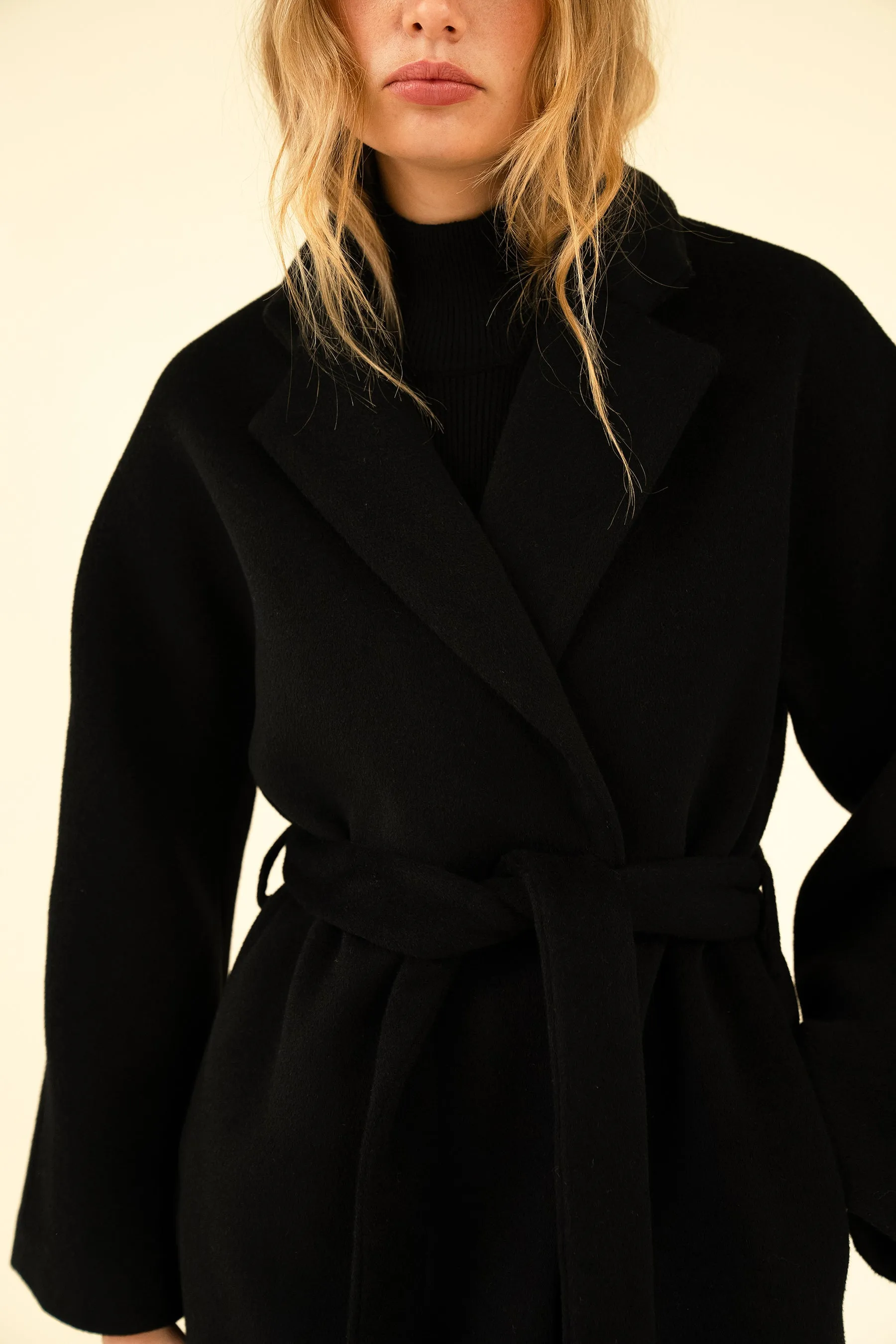 MABE COAT - NOIR