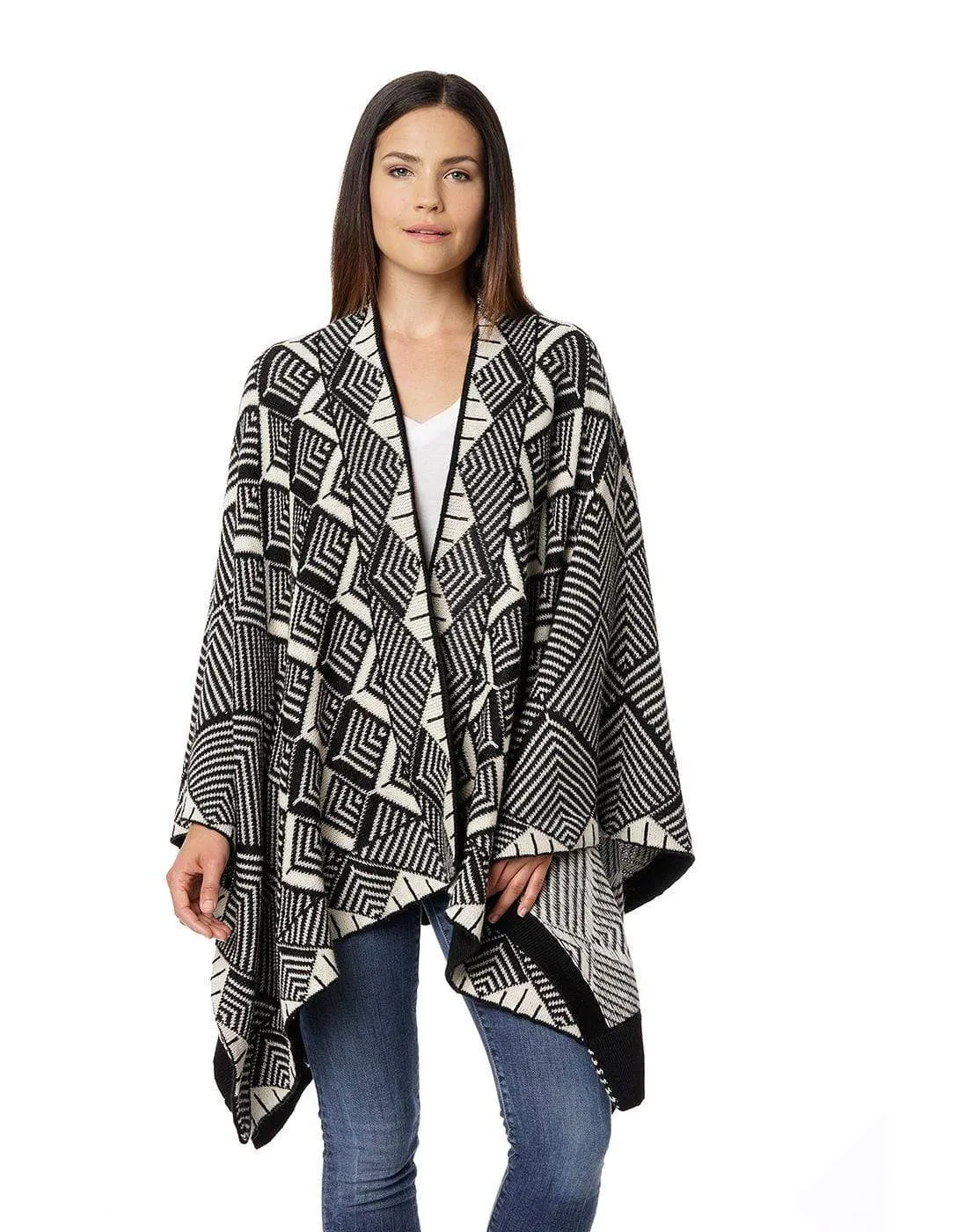 Megan Alpaca Poncho - Women's Ruana Wrap