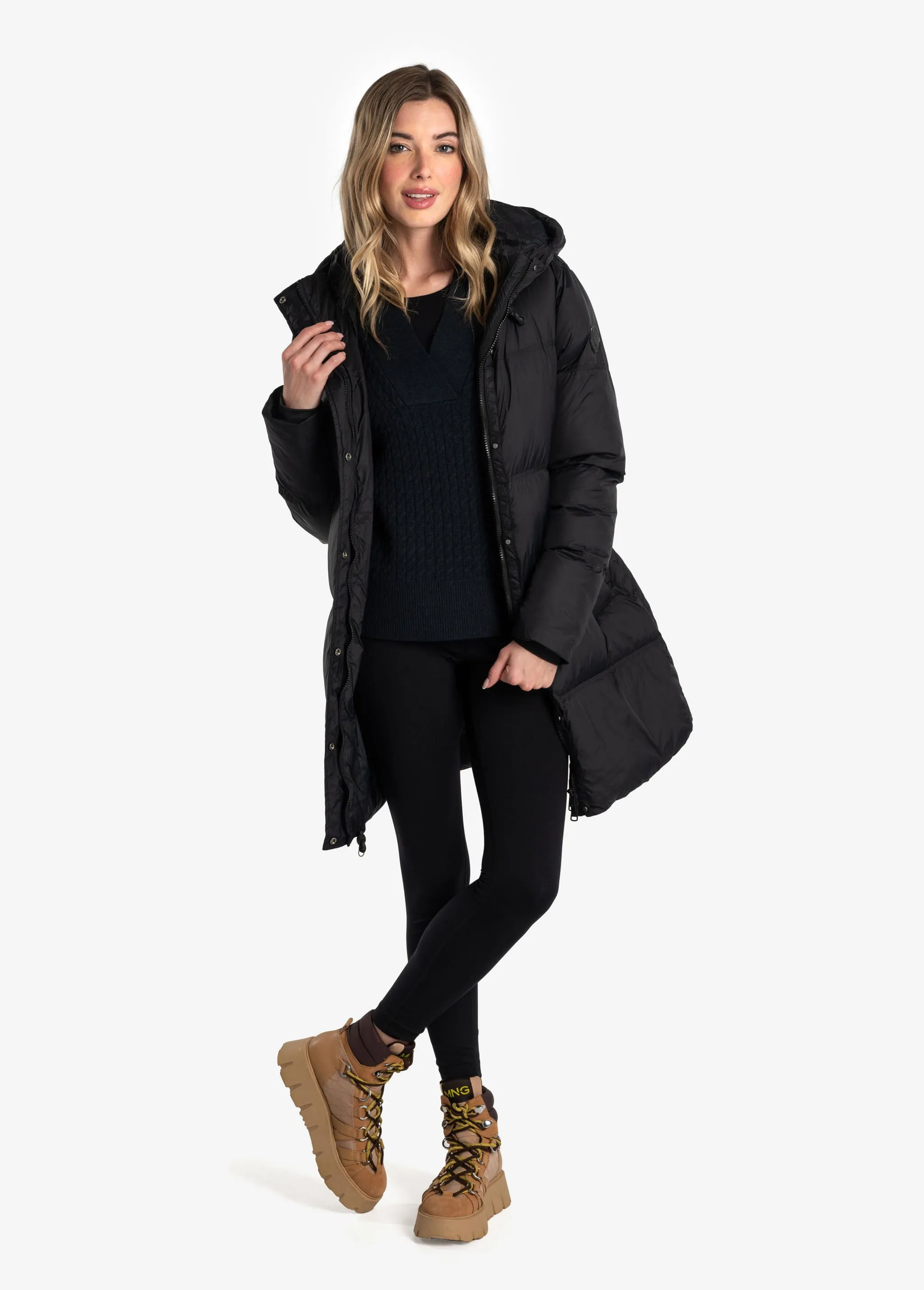 Oversized Classic Vegan Down Jacket