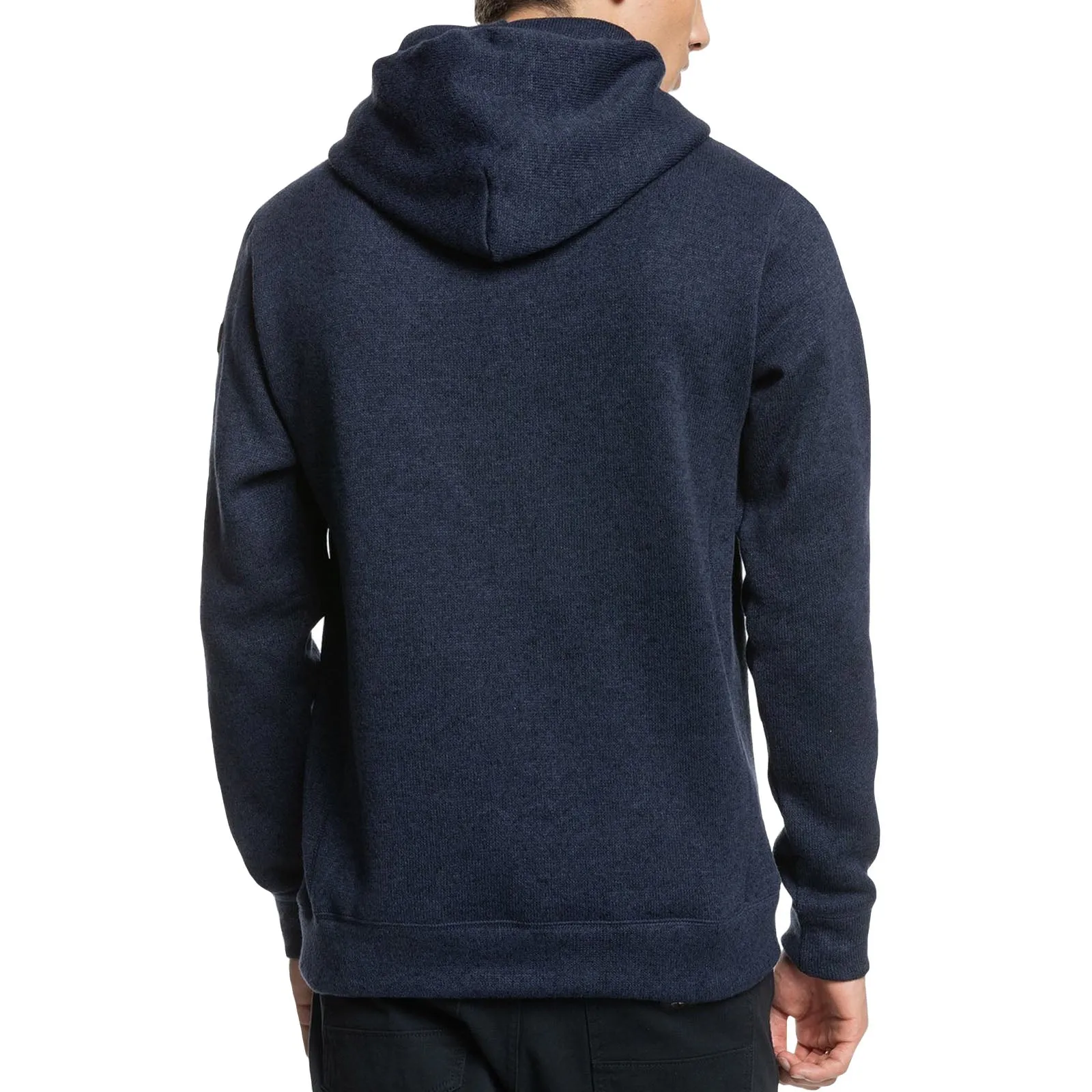 Quiksilver Mens Keller Fleece Lined Hoodie - Navy