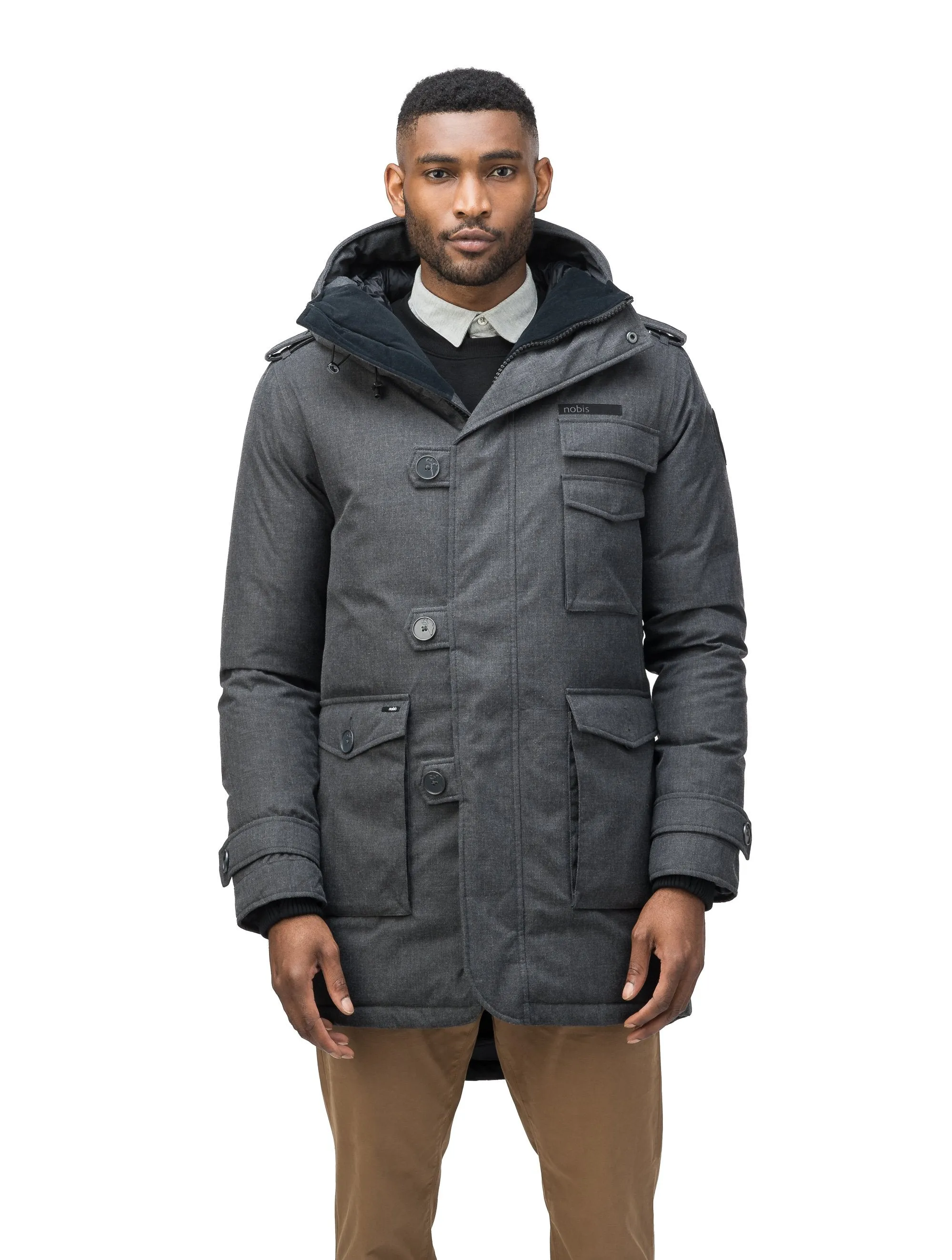 Shelby Men's Military Parka