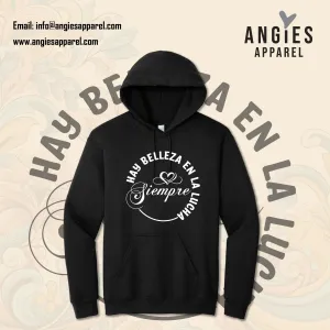 Siempre hay Belleza en la Lucha Hoodie - Plus Size