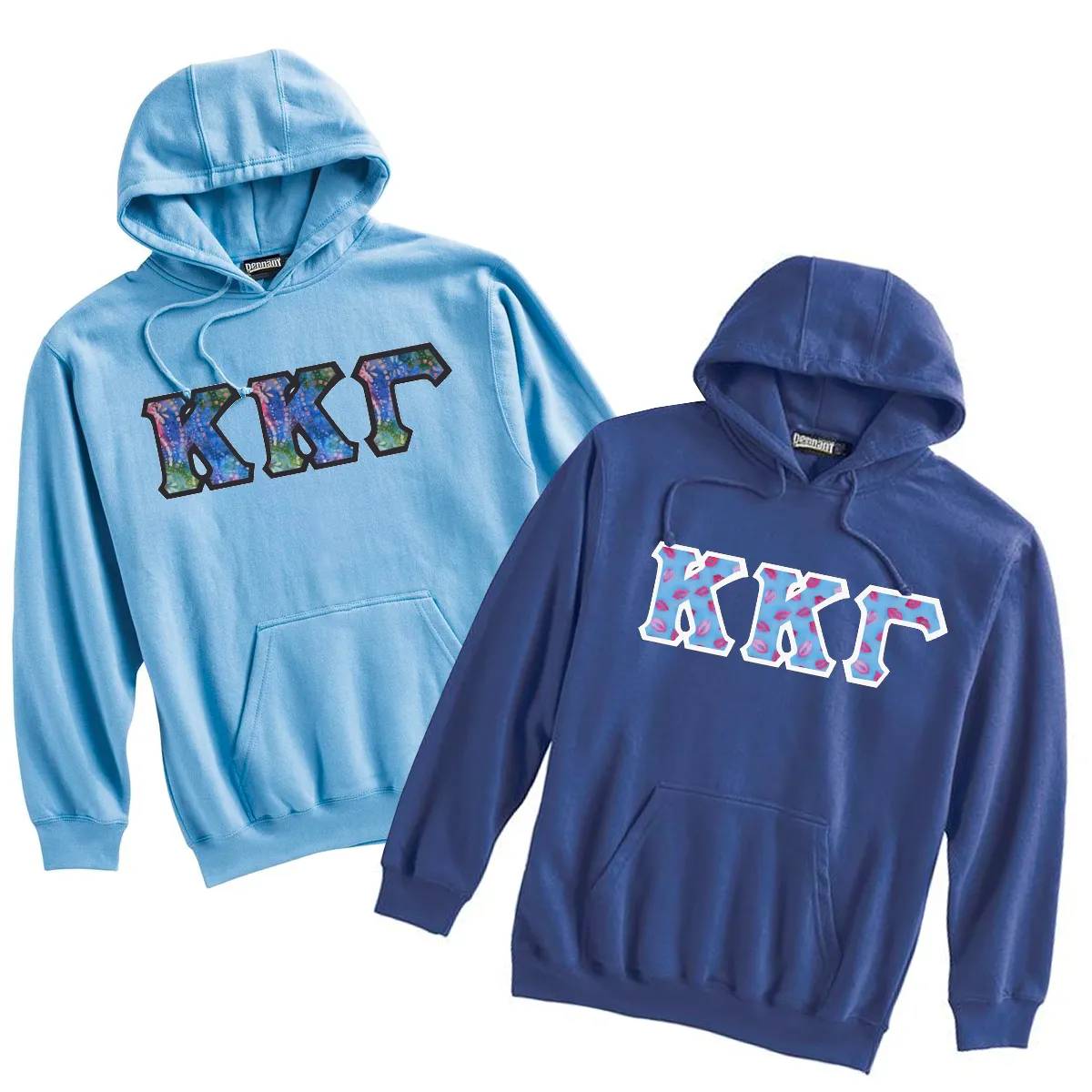 Sorority Super 10oz Premium Fleece Hoodie, 2-Pack Bundle Deal - TWILL