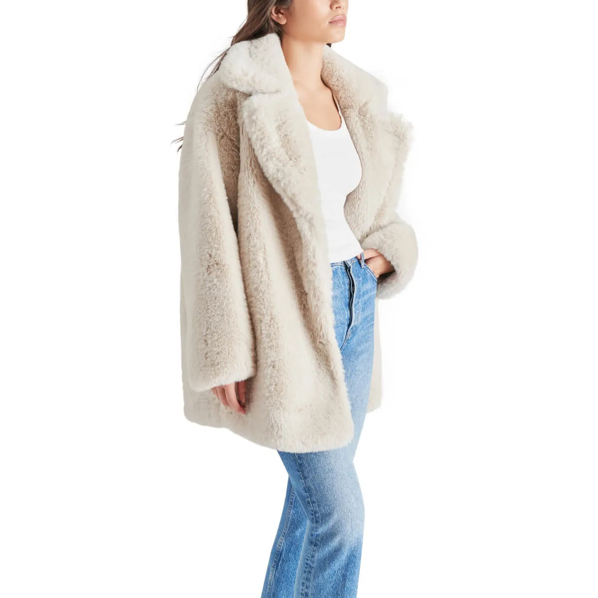 Steve Madden Snow Faux Fur Coat