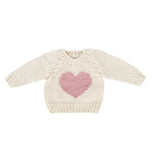 Sweetheart Crew Neck Sweater Baby & Toddler