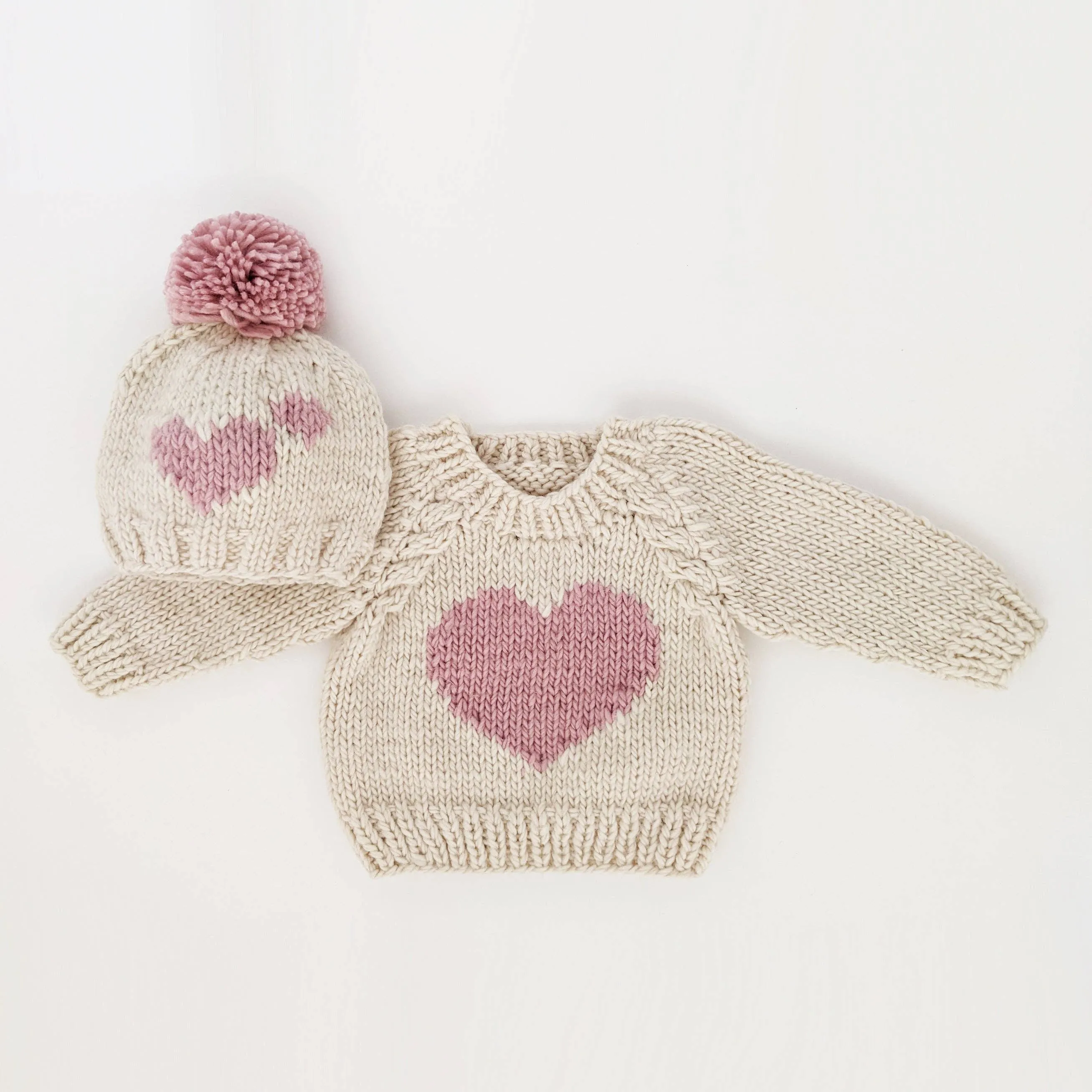 Sweetheart Crew Neck Sweater Baby & Toddler