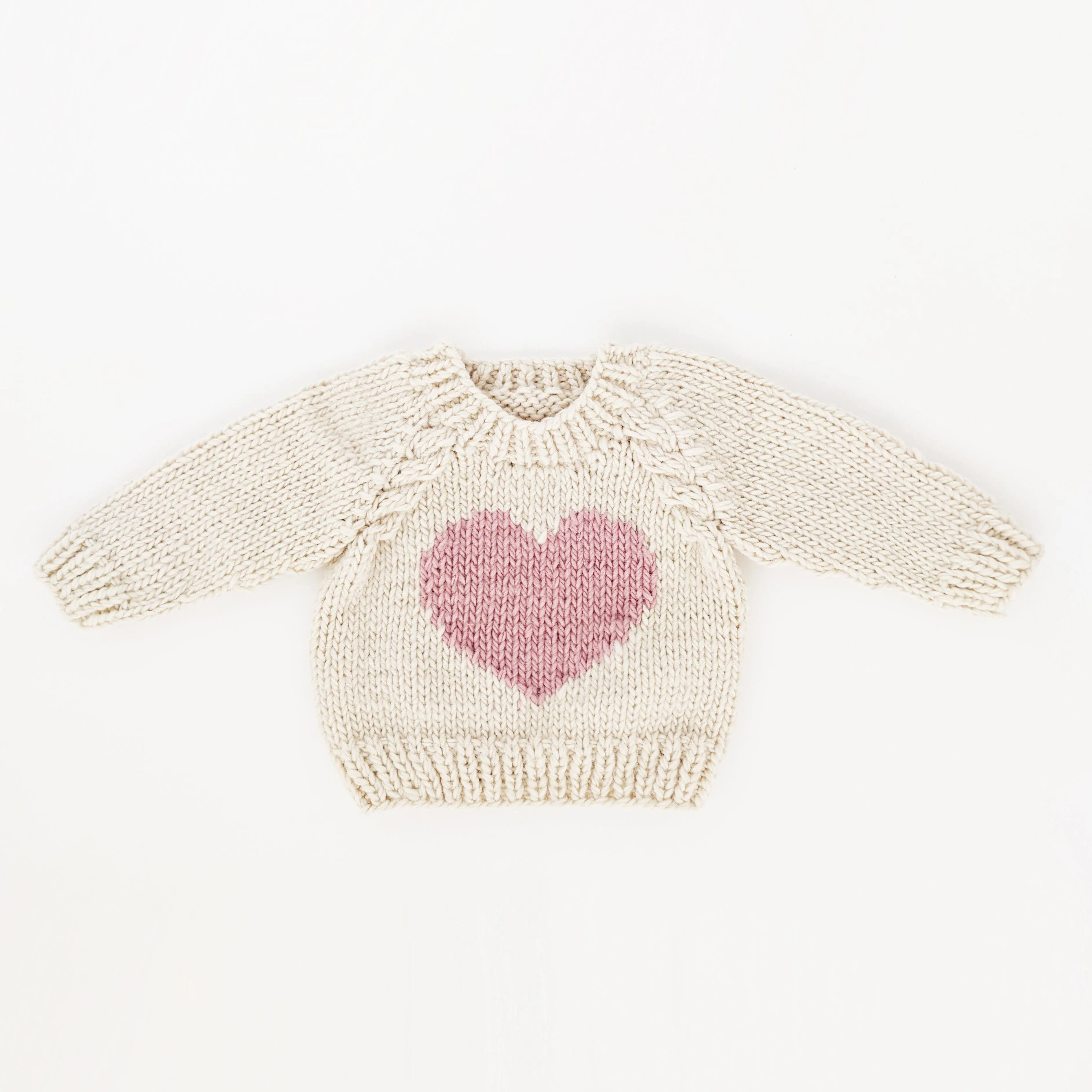 Sweetheart Crew Neck Sweater Baby & Toddler