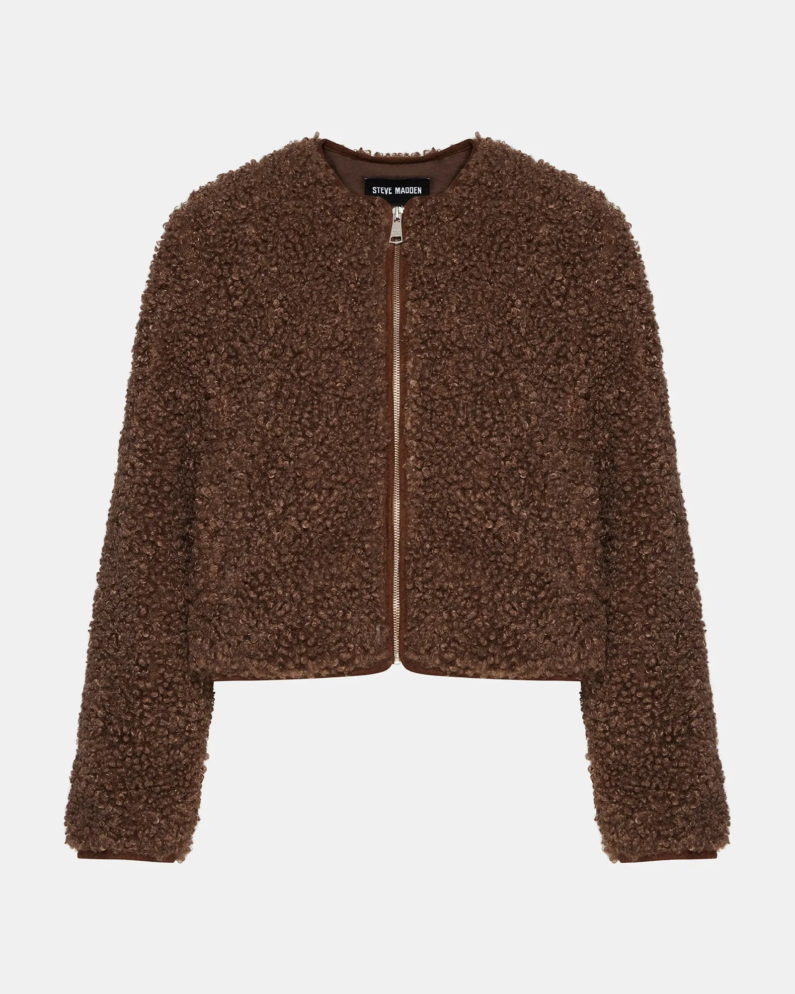 TEDDY JACKET BROWN