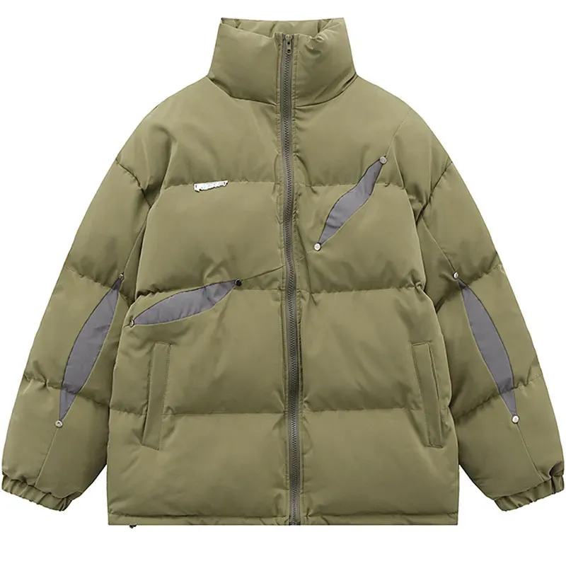 'Torn' Elemental Down Puffer Jacket