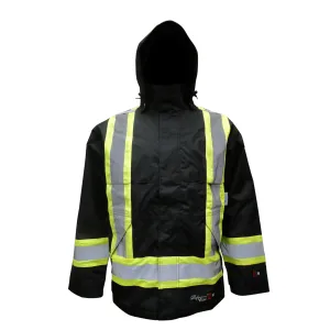 Viking Professional® 3907FRWJ Insulated Journeyman FR Jacket - 300D Trilobal Rip-Stop, ThermoMAXX® Insulated, Waterproof, Windproof, Hi-Vis, CSA/ANSI