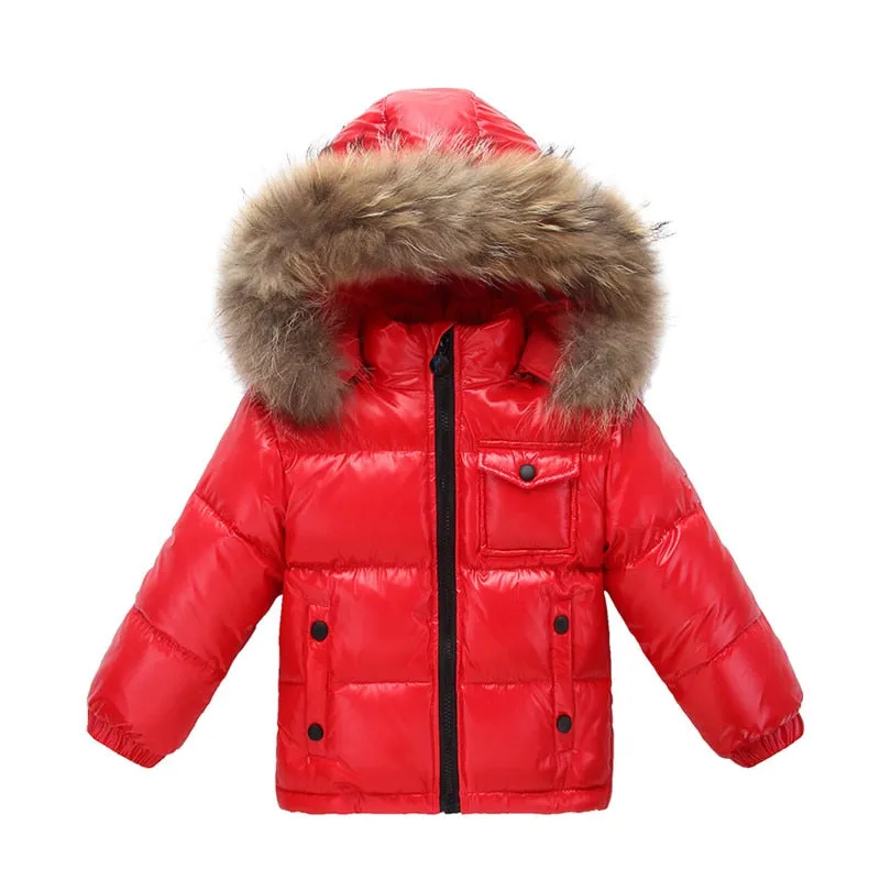 Winter jacket parka for boys coats girls jackets children's clothing snow wear kids outerwear toddler boy clothes